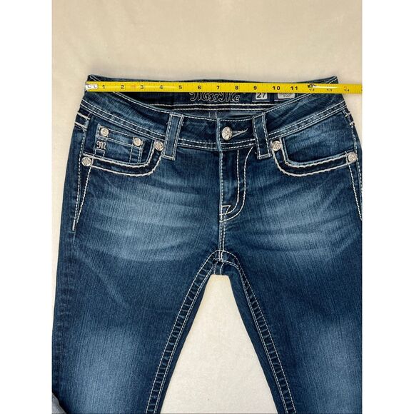 Miss me jeans, size 27. Inseam 34 - Picture 4 of 8